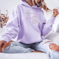 "Traverse City Cherry Blossom"Relaxed Fit Classic Unisex Hoodie