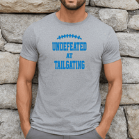 "Undefeated at Tailgating"Men's Crew T-Shirt