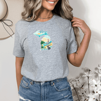 "Up North Escape"Relaxed Fit Crew Unisex T-Shirt
