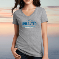 "Lake Michigan Unsalted"Women's V-Neck