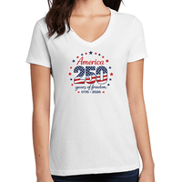"America 250 Years"Women's V-Neck