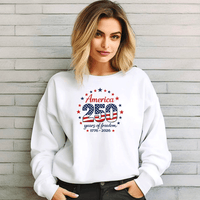 "America 250 Years"Relaxed Fit Classic Crew Unisex Sweatshirt