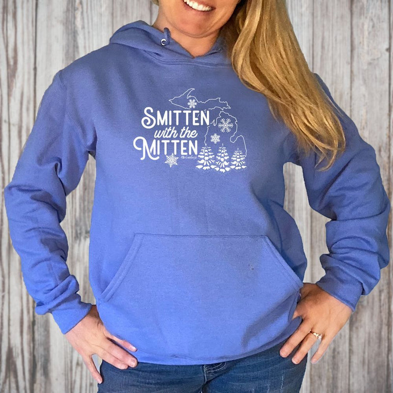 "Winter Smitten"Relaxed Fit Classic Unisex Hoodie