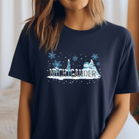 "Winter Michigander"Relaxed Fit Crew Unisex T-Shirt