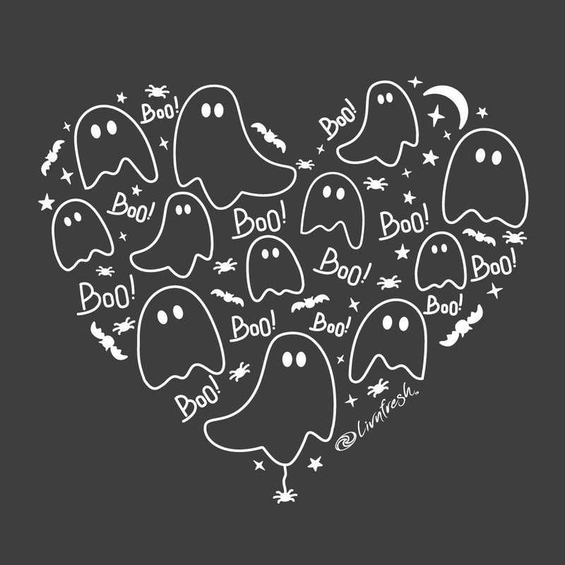 "I Love Boo"Youth Hoodie