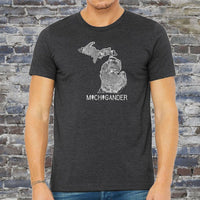 CLEARANCE "Michigander To The Core"Men's Crew T-Shirt