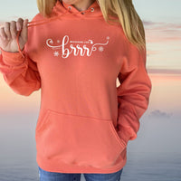 "Brrr... It's Cold In Michigan"Relaxed Fit Classic Unisex Hoodie