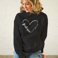 "Fall In Love With Winter"Soft Style Relaxed Fit Unisex Hoodie