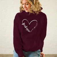 "Fall In Love With Winter"Soft Style Relaxed Fit Unisex Hoodie