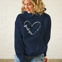 "Fall In Love With Winter"Soft Style Relaxed Fit Unisex Hoodie