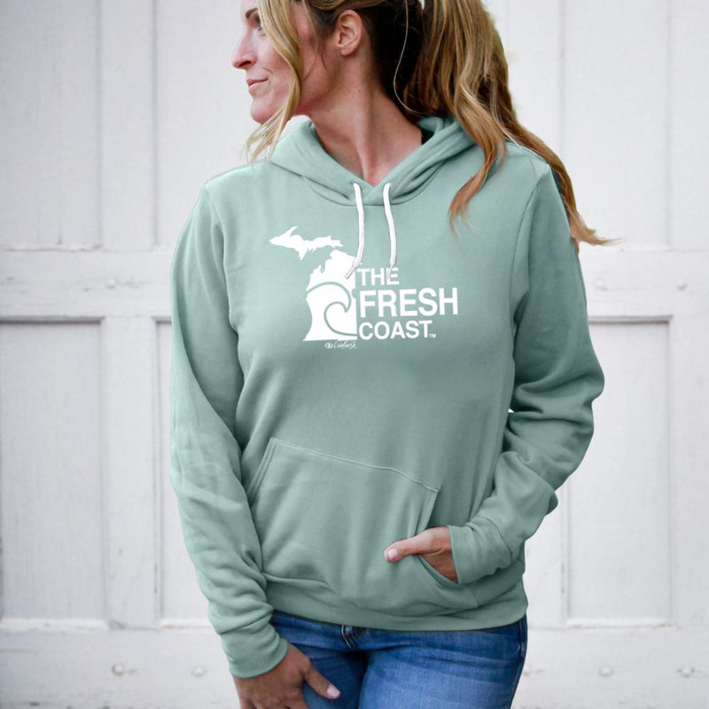 "Fresh Coast"Relaxed Fit Angel Fleece Hoodie