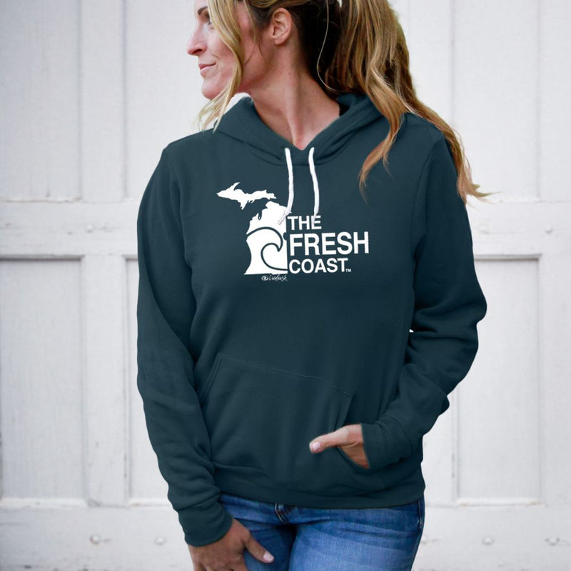 "Fresh Coast"Relaxed Fit Angel Fleece Hoodie
