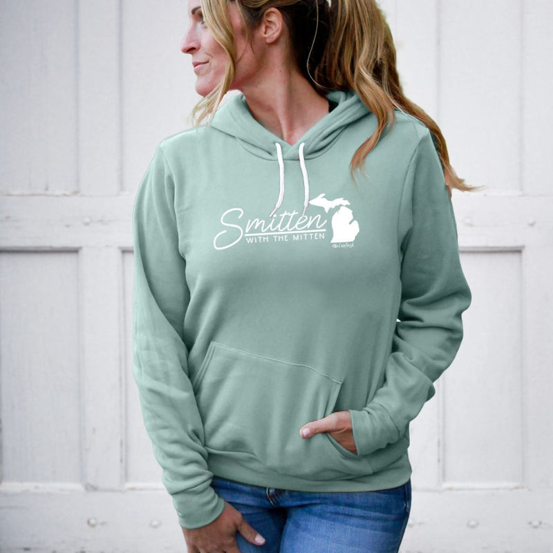 "Smitten With The Mitten"Relaxed Fit Angel Fleece Hoodie