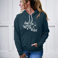 "Winter Smitten"Relaxed Fit Angel Fleece Unisex Hoodie