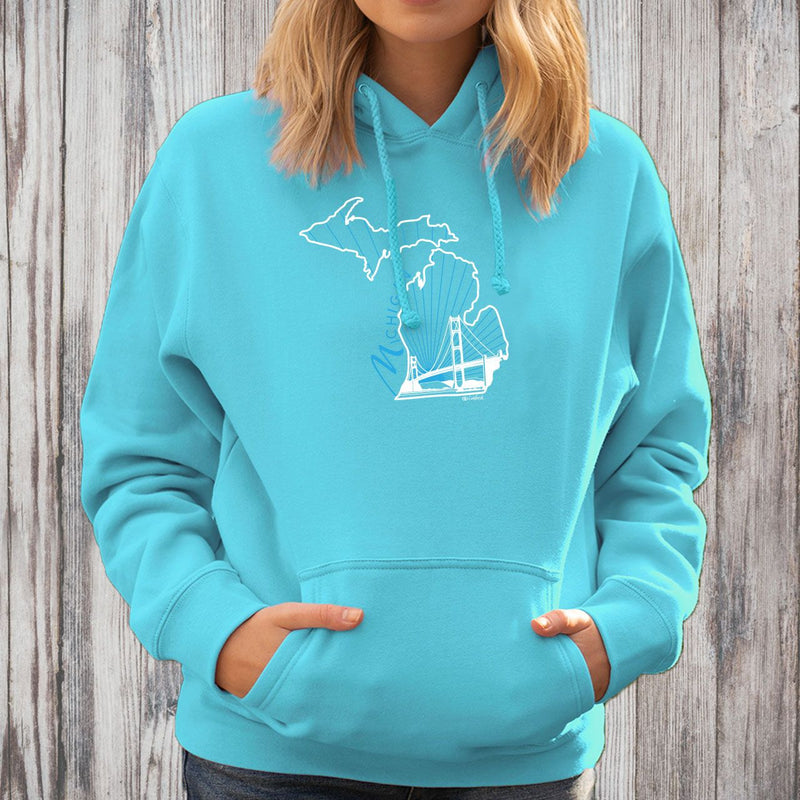 "Mighty"Relaxed Fit Classic Unisex Hoodie