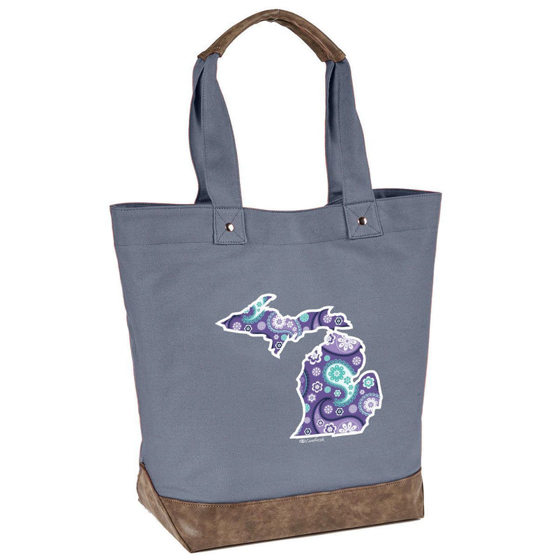 "Paisley"Canvas Tote Bag