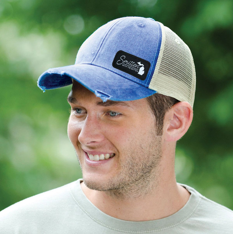 "Smitten With The Mitten"Distressed Comfort Hat