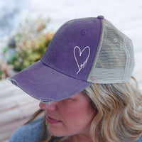 "Little Love"Distressed Comfort Hat