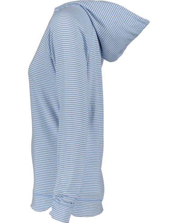 "Made With Love"Women's Striped Long Sleeve Fashion Hoodie