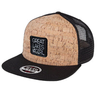 Great Lakes Girl Cork Flat Bill Hat