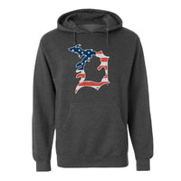 Michigan D Flag Unisex Basic Hoodie