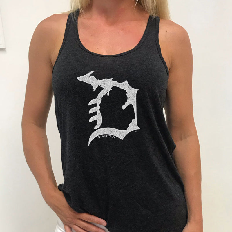 Michigan D Flowy Tank Top