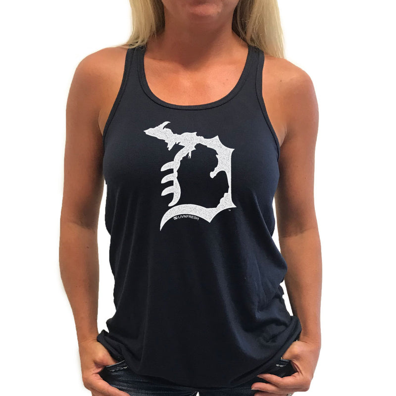 Michigan D Flowy Tank Top