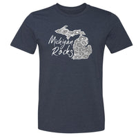 "Michigan Rocks Petoskey Stone"Youth T-Shirt