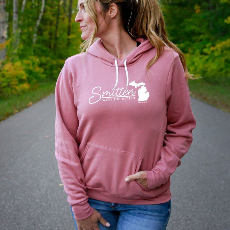 "Smitten With The Mitten"Relaxed Fit Angel Fleece Hoodie