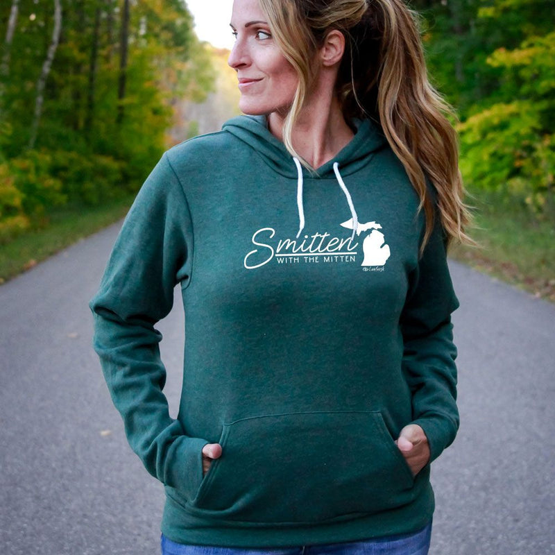 "Smitten With The Mitten"Relaxed Fit Angel Fleece Hoodie