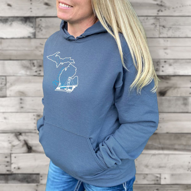 "Mighty"Relaxed Fit Classic Unisex Hoodie