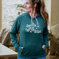 "Winter Smitten"Relaxed Fit Angel Fleece Unisex Hoodie