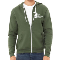"Fresh Coast"Men's Full Zip Hoodie