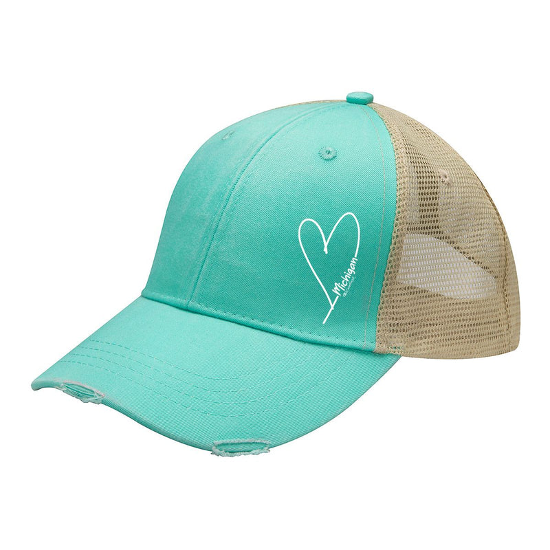 "Little Love"Distressed Comfort Hat