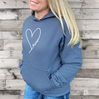 "Made With Love"Relaxed Fit Classic Unisex Hoodie