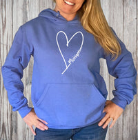 "Made With Love"Relaxed Fit Classic Unisex Hoodie