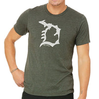 "Michigan D"Men's Crew T-Shirt