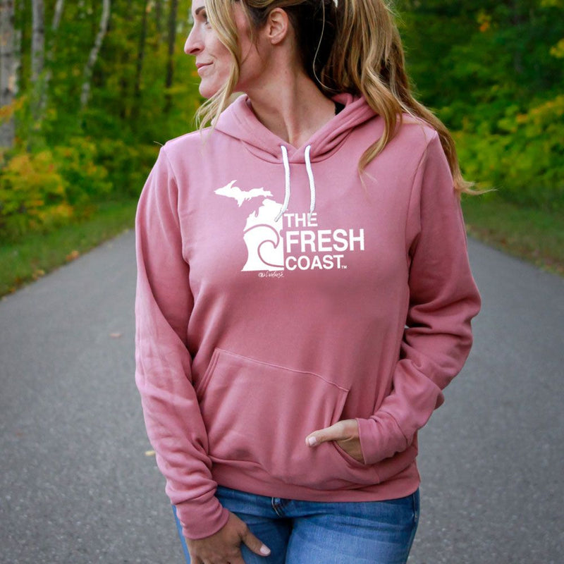 "Fresh Coast"Relaxed Fit Angel Fleece Hoodie
