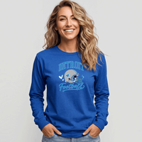 "Detroit Helmet"Relaxed Fit Long Sleeve Unisex T-Shirt