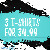 3 MYSTERY T-SHIRT DEAL
