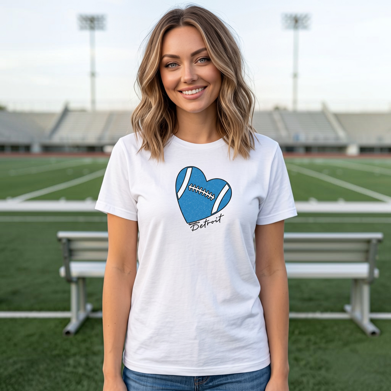 "Love Detroit"Relaxed Fit Crew Unisex T-Shirt