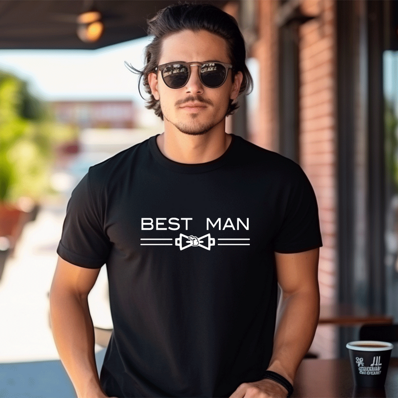 "Michigan Best Man"Men's Crew T-Shirt