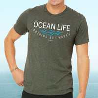 "Ocean Life"Men's Crew T-Shirt