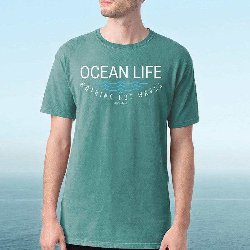 "Ocean Life"Men's Stonewashed T-Shirt