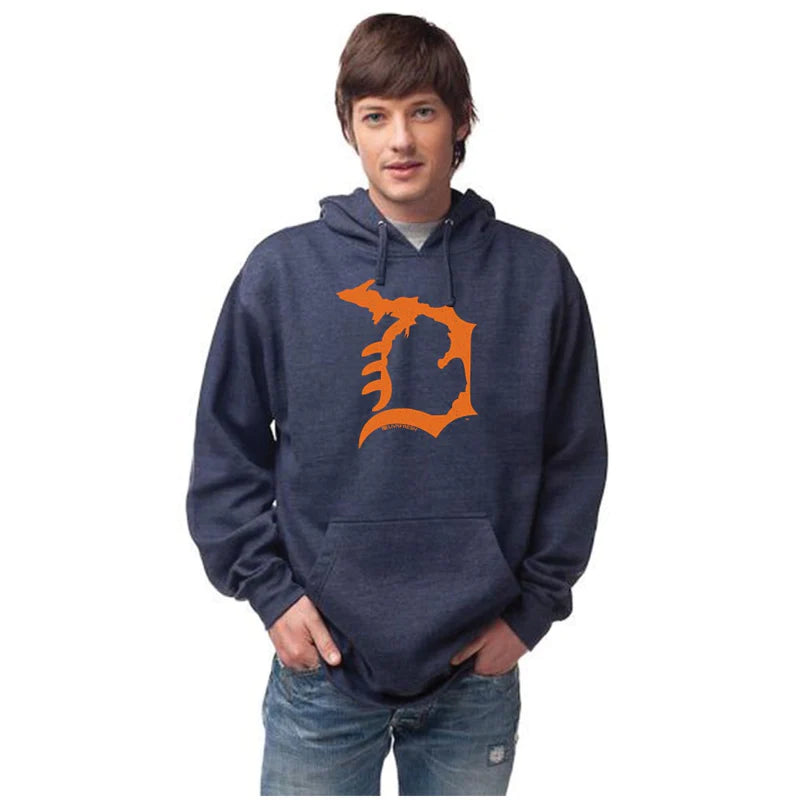 "Michigan D"Men's Classic Hoodie CLEARANCE