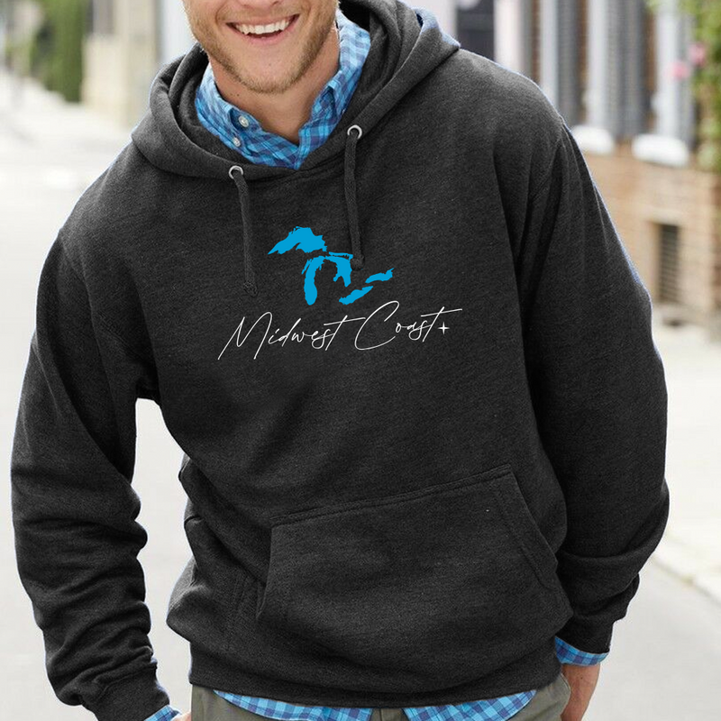 "Midwest Coast"Men's Classic Hoodie