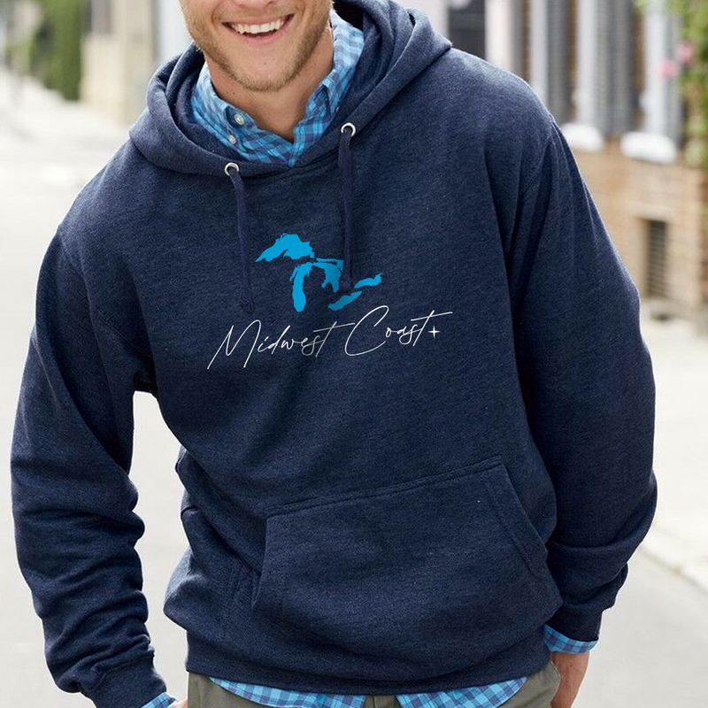 "Midwest Coast"Men's Classic Hoodie