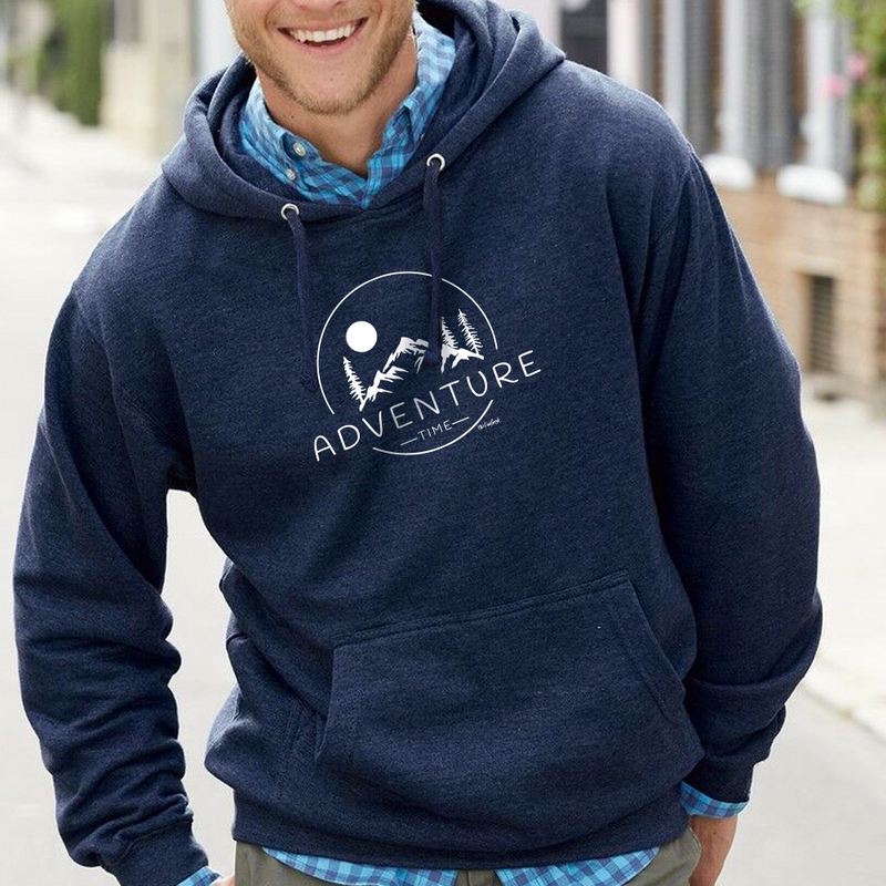 "Time For Adventure"Men's Classic Hoodie