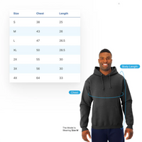 "Stronger Than The Storm"Men's Classic Hoodie