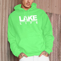 "Michigan Lake Life"Men's Bright Classic Hoodie